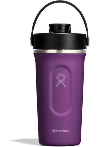 Hydro Flask هايدرو فلاسك زجاجة شيكر معزولة سعة 24 اونصة، لون ازرق نيلي