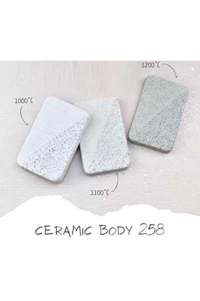 Georg&Schneider G&S 258 Stoneware Seramik Vakum Çamuru Siyah Şamotlu Krem - 1...