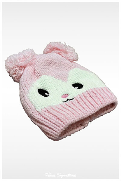 PIECE SIGNATURE Cute Baby Beanie with Fiber Fleece Inside (0-18 Months)