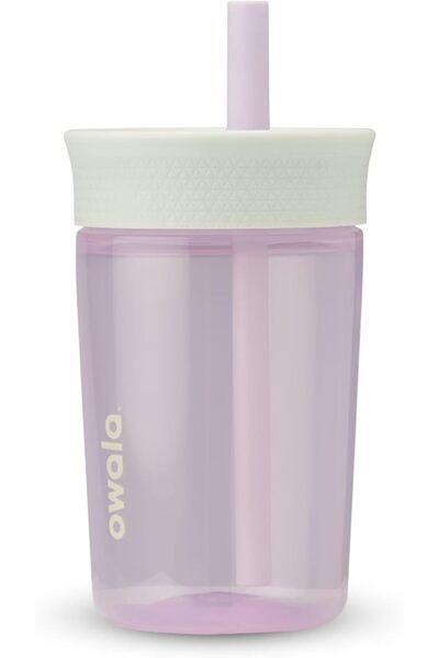 owala Children's Insulated Plastic Bottle Free of Bisphenol A, with a Flexibl...