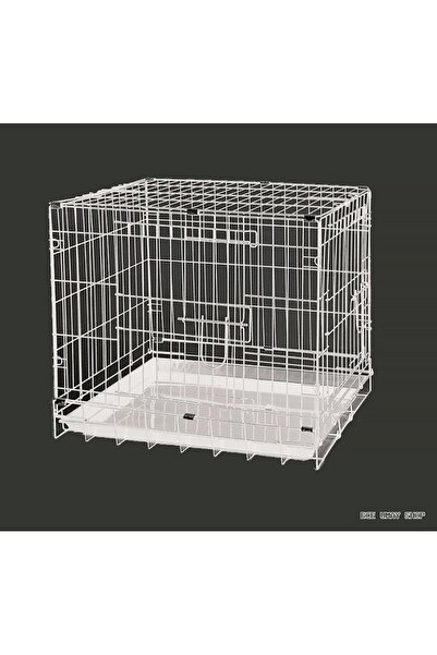 Dayang MYCESHOP Köpek Kafesi (185618) Beyaz 61x44x50