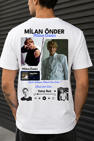 shidumanlar Crush Milan Önder Unisex Bay/ Tişört – Özel Tasarım Baskılı Overs...