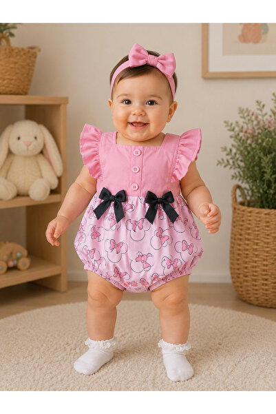 BabyDia Patterned Baby Romper