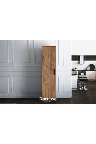 Doressa Living Cocoa 1 Kapılı Kiler Dolabı