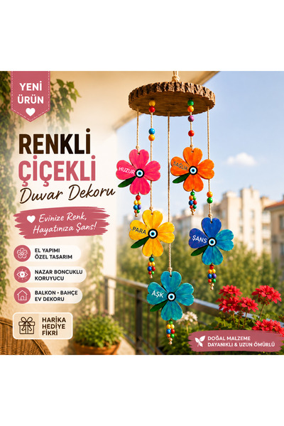 KARYA AURA Yonca rüzgar çanı