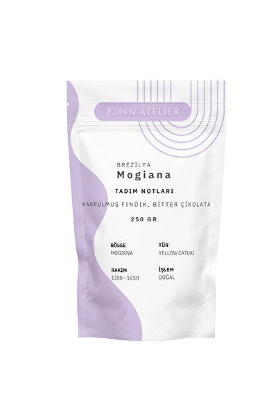 Funn Atelier Brezilya Mogiana 250 Gr Filtre ve Espresso Kahve Çekirdeği