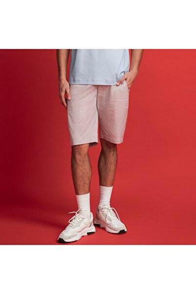 Giordano Men's Cool Touch Hidden Comfort Bermuda Shorts