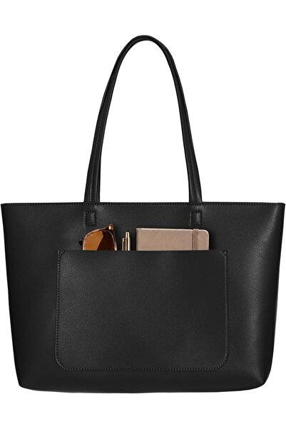 GENERAL Large Tote Bag Zipper Closure Pu Leather Women's Handbag Casual Big P...