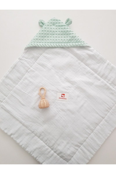 ib ilkimbebe Nohut Baby Swaddle Blanket 90X90