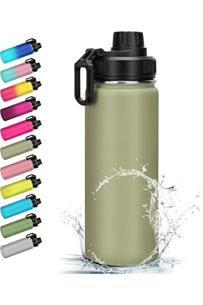GENERAL Double Wall Vacuum Insulated Stainless Steel Bpa Free Water Bottle 8 ...