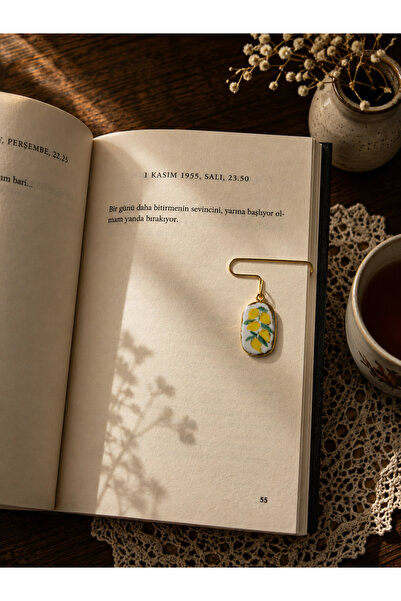 Rika Spolia & Co. Limon Bahçesi – Seramik Kitap Ayracı