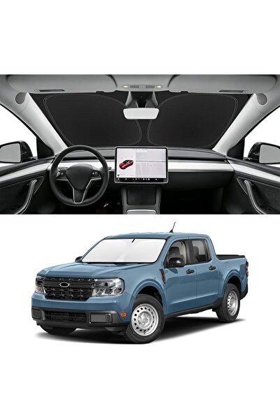 GENERAL Sunshade for Windshield, Light-Reflection Sunshade, Blocks Uv Rays, 2...