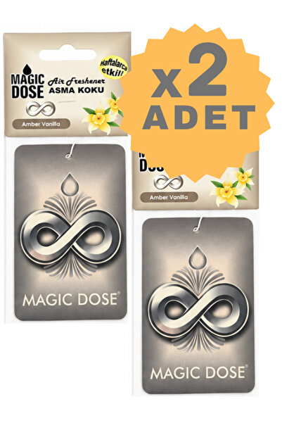 2Lİ Amber Vanilla Oto Araç Kokusu