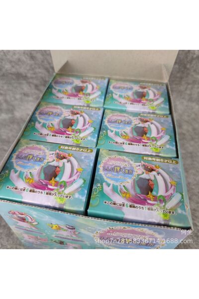 Choice1 6pcs Re-ment Pokemon Forest 6 Blind Box Figures Stackable Tree Stump ...