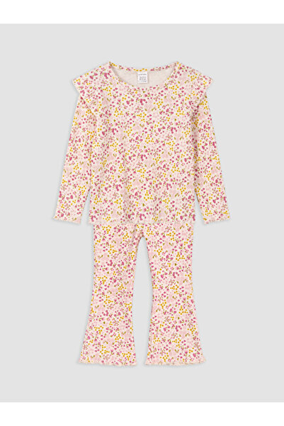 LC Waikiki Floral Baby Girl Set