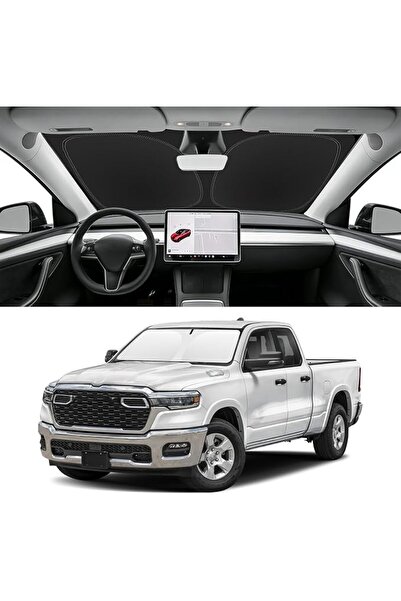 GENERAL Sunshade for Windshield, Light-Reflection Sunshade, Blocks Uv Rays, 2...