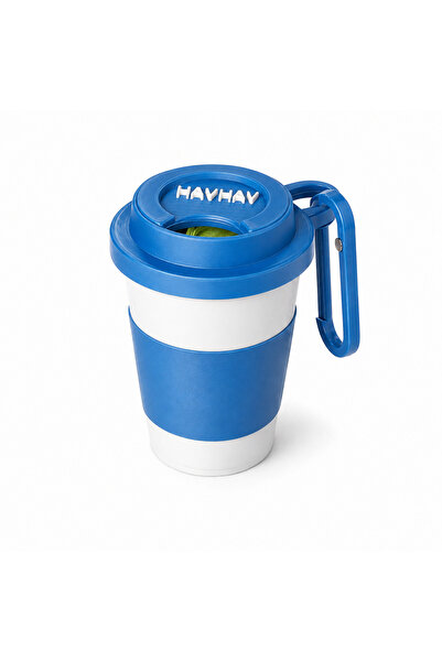 Havhav Dog Poop Bag Holder – Hangable and Portable with Coffee Cup Design in ...