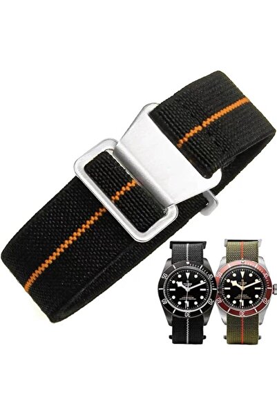 GENERAL Danxan Fashionable French Military Umbrella Pattern Watch Band Elasti...