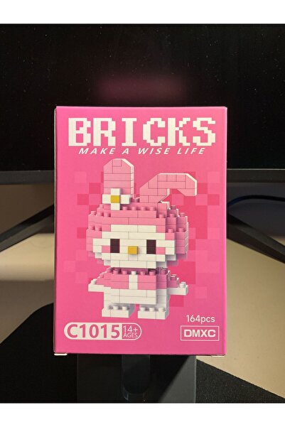 Bricks Tavşan Pembe C1015 164 PCS