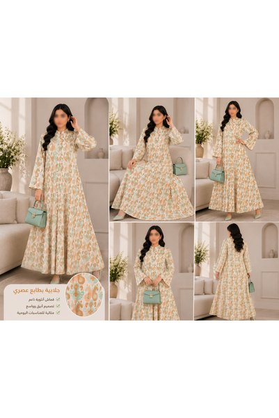 ROGINA Women's Jalabiya with a Modern and Stylish Touch