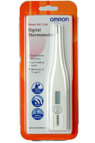 Omron DEGITAL THERMOMETER MODEL MC-246