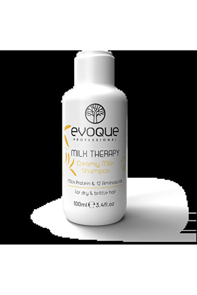 Evoque Șampon hidratant pentru păr, format de călătorie, Milk Therapy Cremos ...