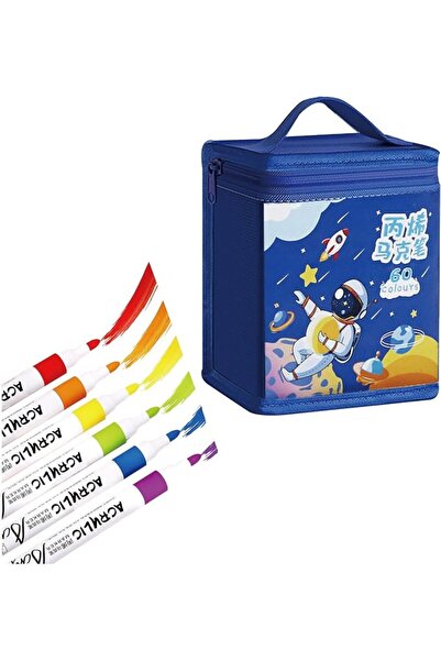 GENERAL 60 Color Acrylic Paint Markers for Adult Artists and Drawing Anime Co...