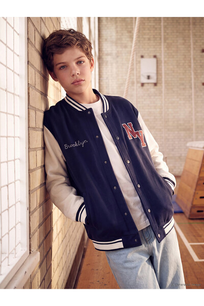 LC Waikiki College yaka embroidered boy's jacket