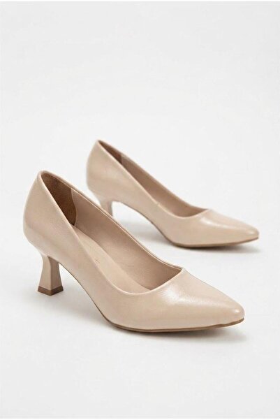 fort 35801 Soft Comfortable 6 cm Heel Height Pointed Toe Women's Shoes