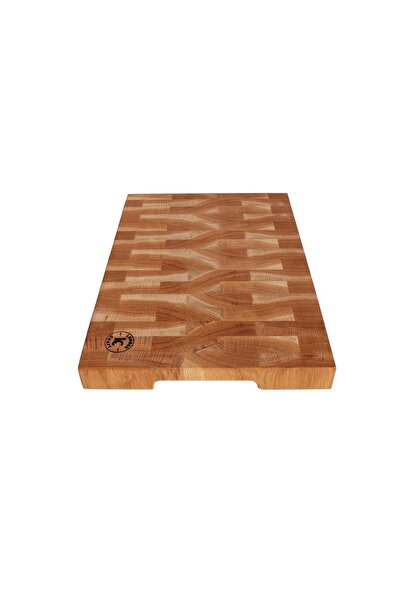 LUMBER CRAFT Tocător end grain din lemn de stejar 41 x 28 x 3.8