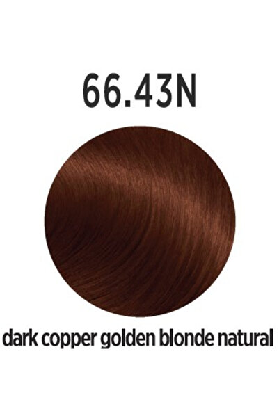 Element Professional Hair Dye Dark Copper Golden Blonde 66.43N - 100 Ml