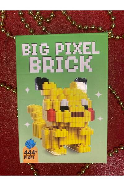 bombshop8 BÜYÜK BOY BRICKS LEGO BIG PIXEL PIKACHU