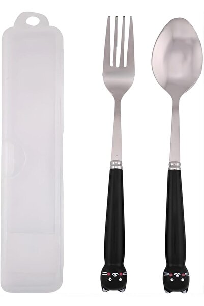 BrainGiggles Bregenzi Bpa-Free Stainless Steel Baby Utensils Set with Case - ...