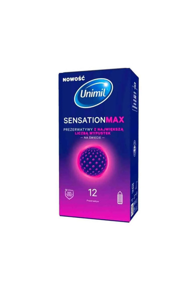 Unimil Презервативи SENSATION MAX BX12 бр.