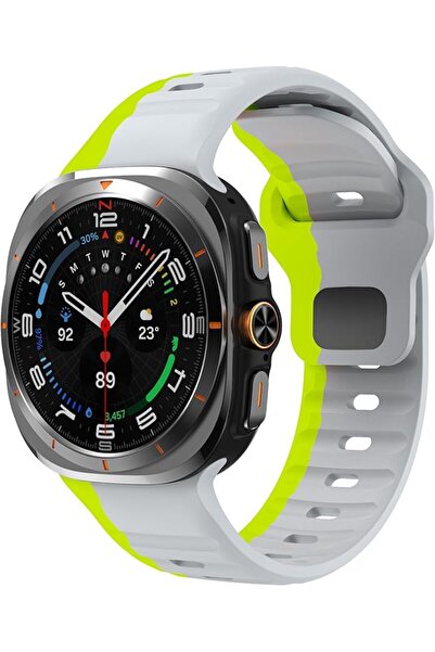 GENERAL No Gaps Soft Silicone Replacement Sport Watch Band Compatible with Sa...