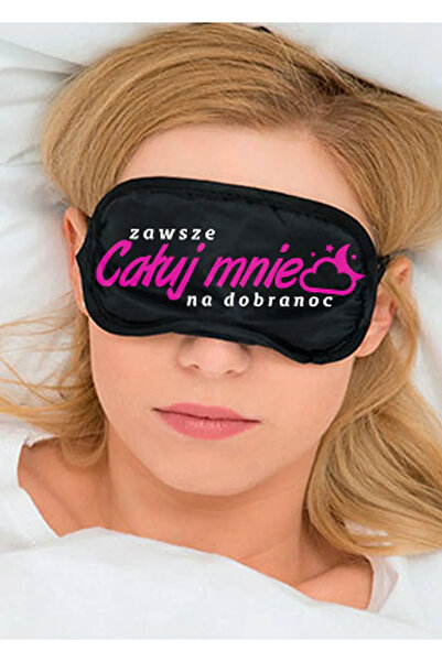 Grammi Mască fetiș pentru ochi  "ALWAYS KISS ME GOOD NIGHT "