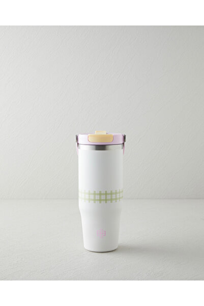 English Home Good Mood Taffy Çelik Termos 960 ml Pembe