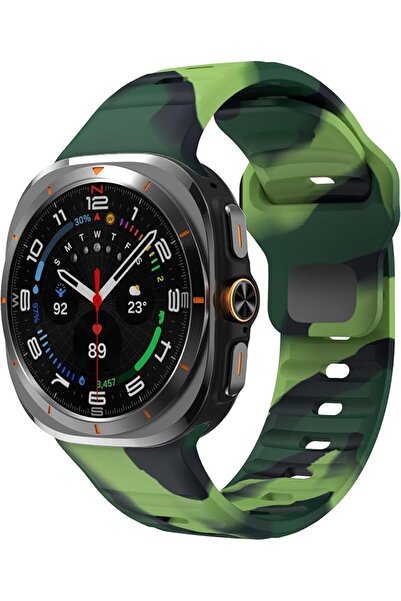 GENERAL No Gaps Soft Silicone Replacement Sport Watch Band Compatible with Sa...