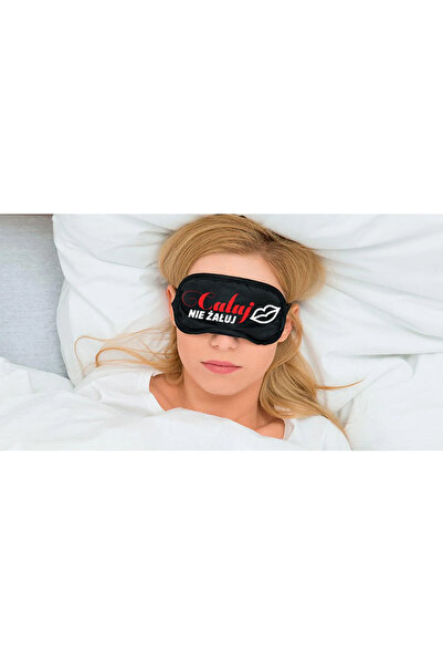 Grammi 1 / 2 Fetish Masks Eye Mask "KISS DON'T REGRET"