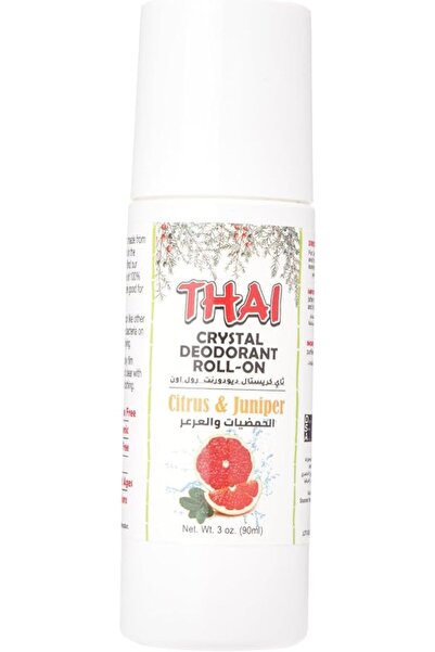 Thai Crystal Citrus and Juniper Roll on Deodorant 90 ml