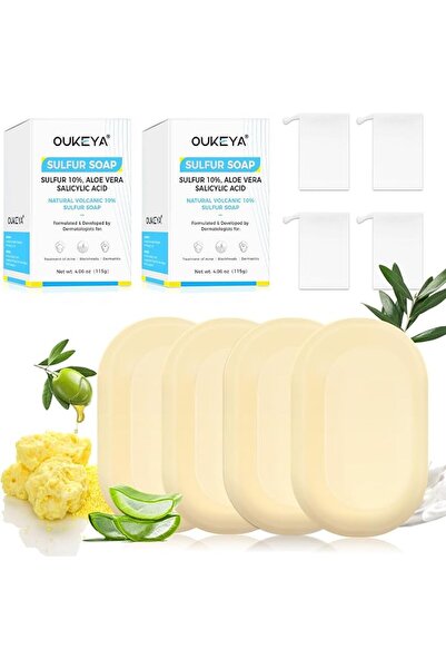 OUKEYA Beef Tallow Soap for Face & Body Gentle Cleansing & Moisturizing with ...