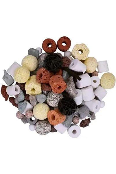 UANDME Aquarium Filter Media, 12 in 1 Bio Balls and Ceramic Rings, Biological...