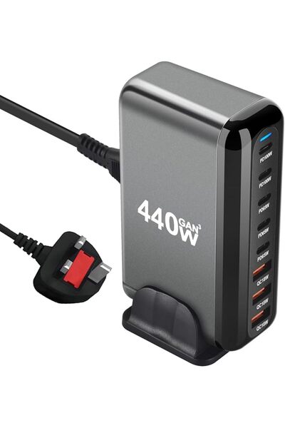 GENERAL شاحن من ناكسيفلاي بتقنية USB، متوافق مع أجهزة الكمبيوتر المحمولة والج...