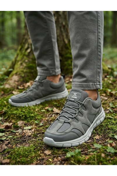 McDark Men's Non-Yellowing Sole Imported Suede Sneaker Shoes-Smoked