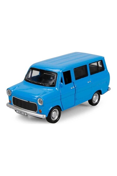 Birlik Oyuncak Ford Minibüs 1-36 Metal Araç - Sessiz - Mavi