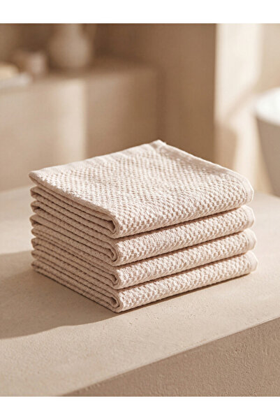 LC Waikiki Cotton Hand Towel Set from Uzg Store for Style Enthusiasts, 4 Piec...