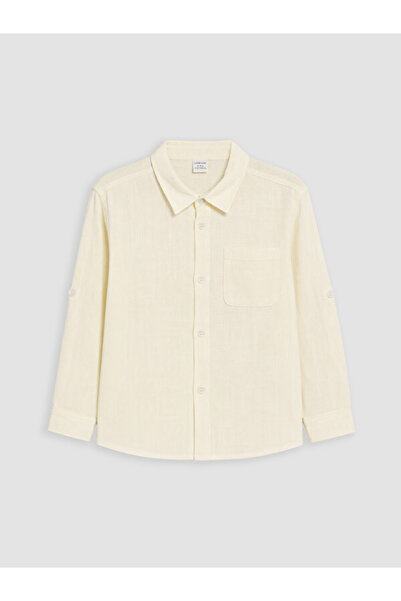 LC Waikiki Poplin Boys' Shirt from Uzg Store for Style Enthusiasts