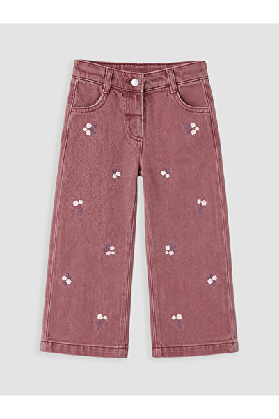 LC Waikiki Standard Fit Embroidered Girls' Jean Pants for Style Seekers from ...