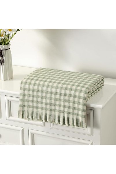 CREVENT Home Farmhouse Decor Rustic Couch Sofa Chair Bed Throw Blanket, Soft Warm Light Weight for T
