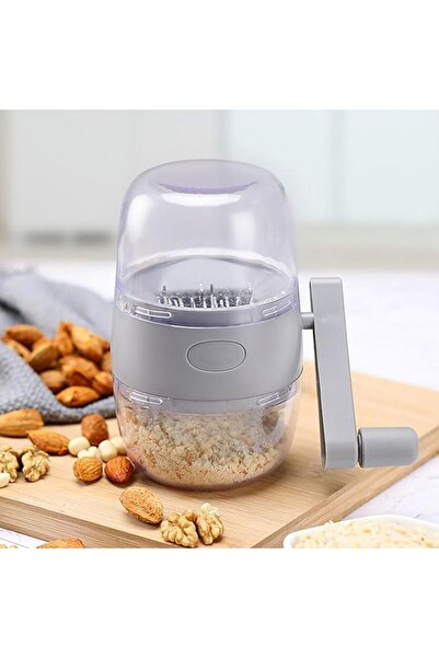 TERRIFI Manual Nut Grinder, Hand Crank Food Chopper for All Nuts, Walnuts, Pe...